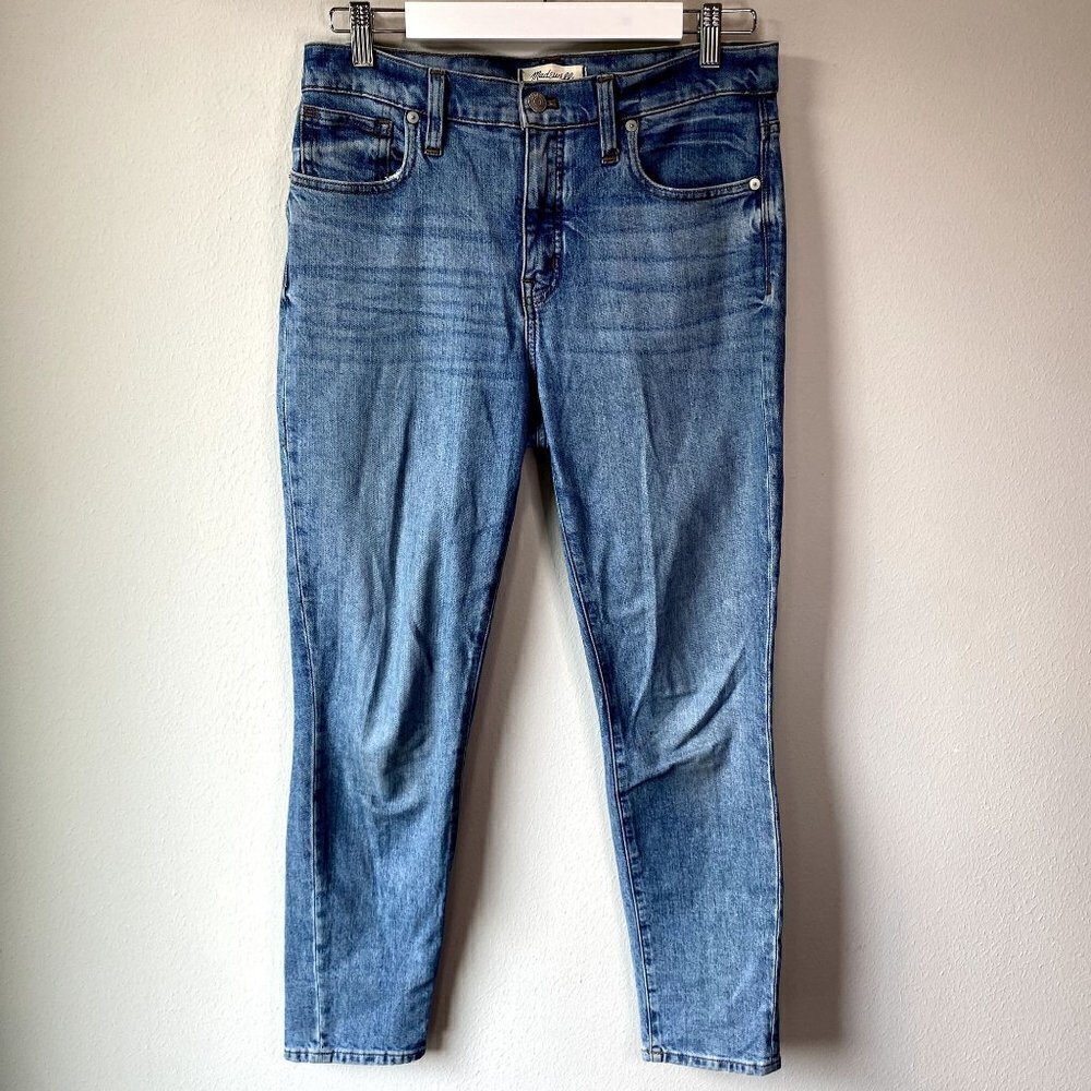 Madewell 9" Mid-Rise Skinny Jeans in Comfort Stretch: Eco Edition 28